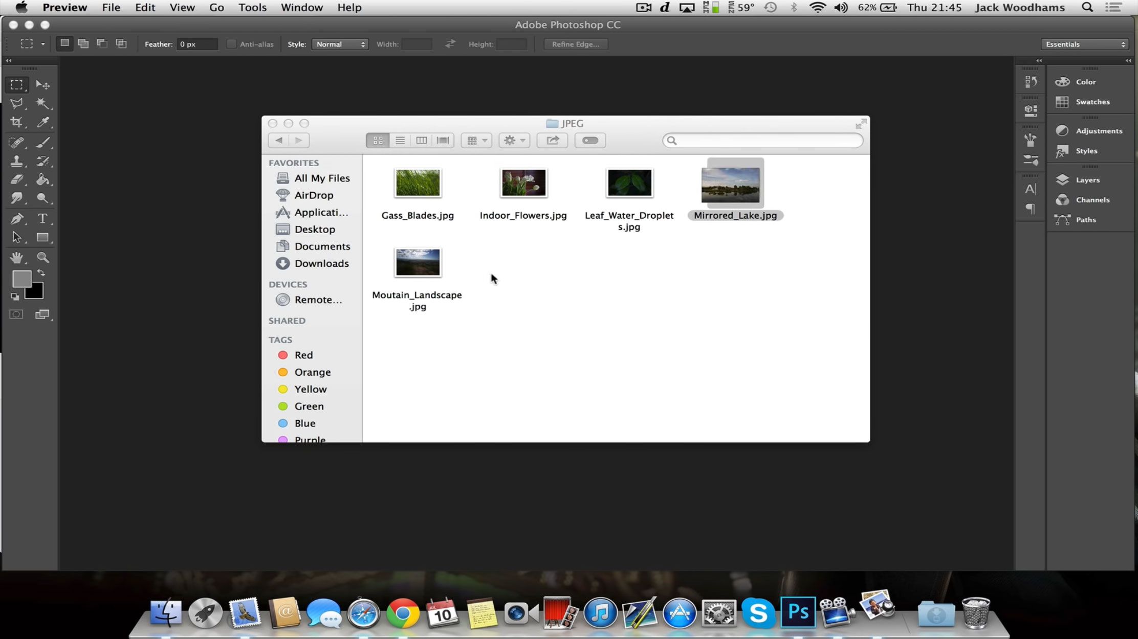 كيفية تحويل ملفات DNG إلى JPEG على Mac..