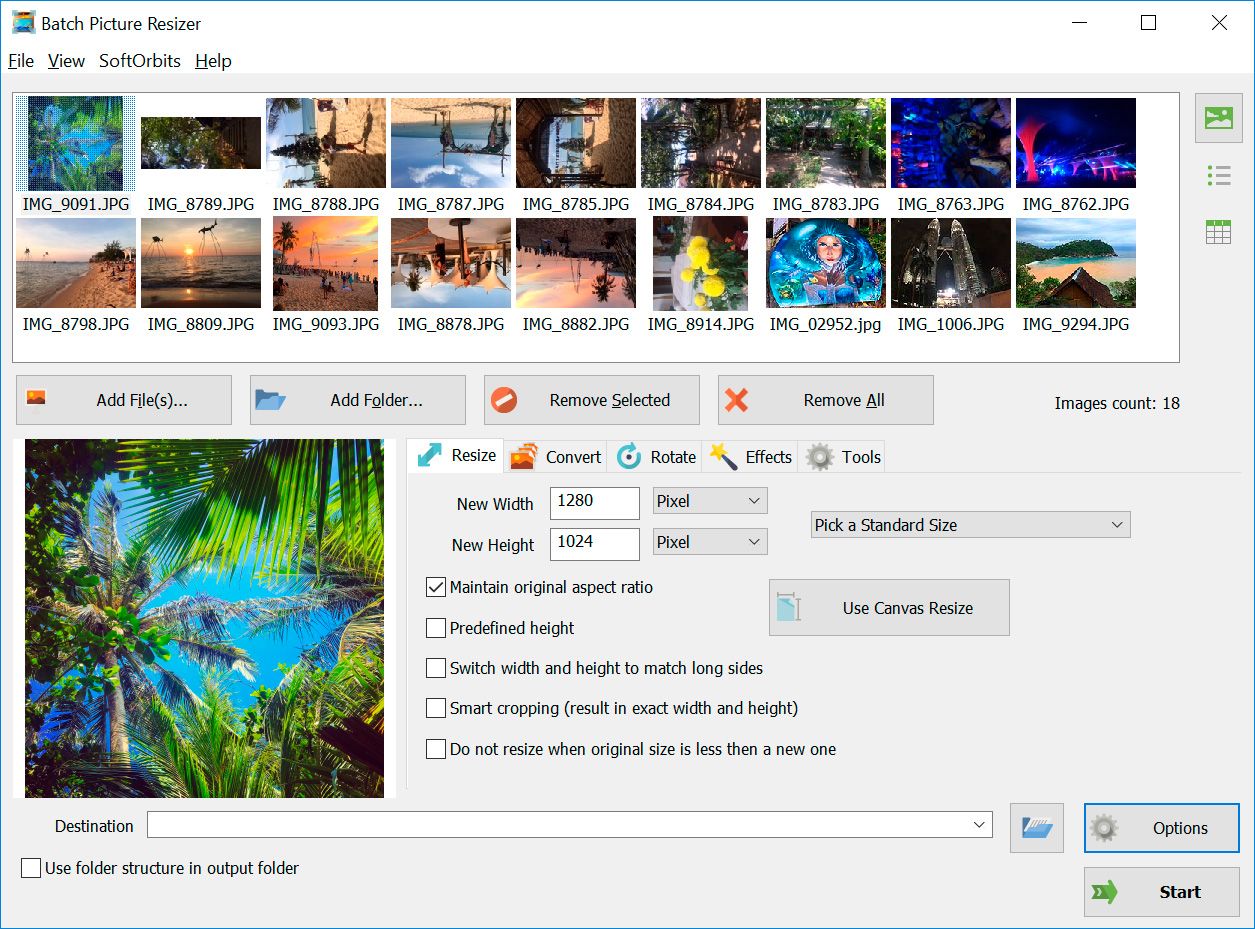 HD Photo Converter - برنامج تحويل الصور من الدقة المنخفضة إلى العالية - تحميل مجاني.