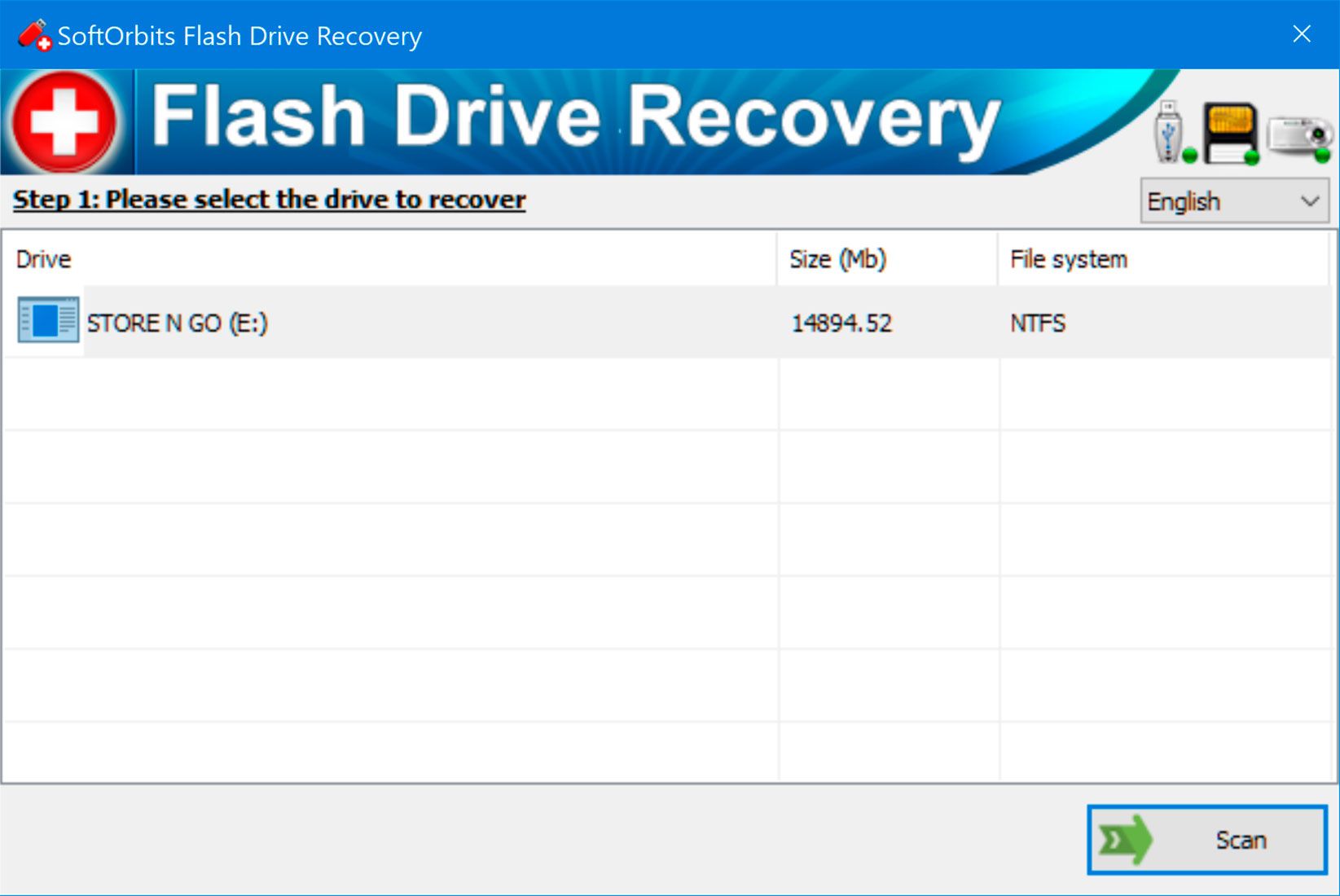 Recover usb..