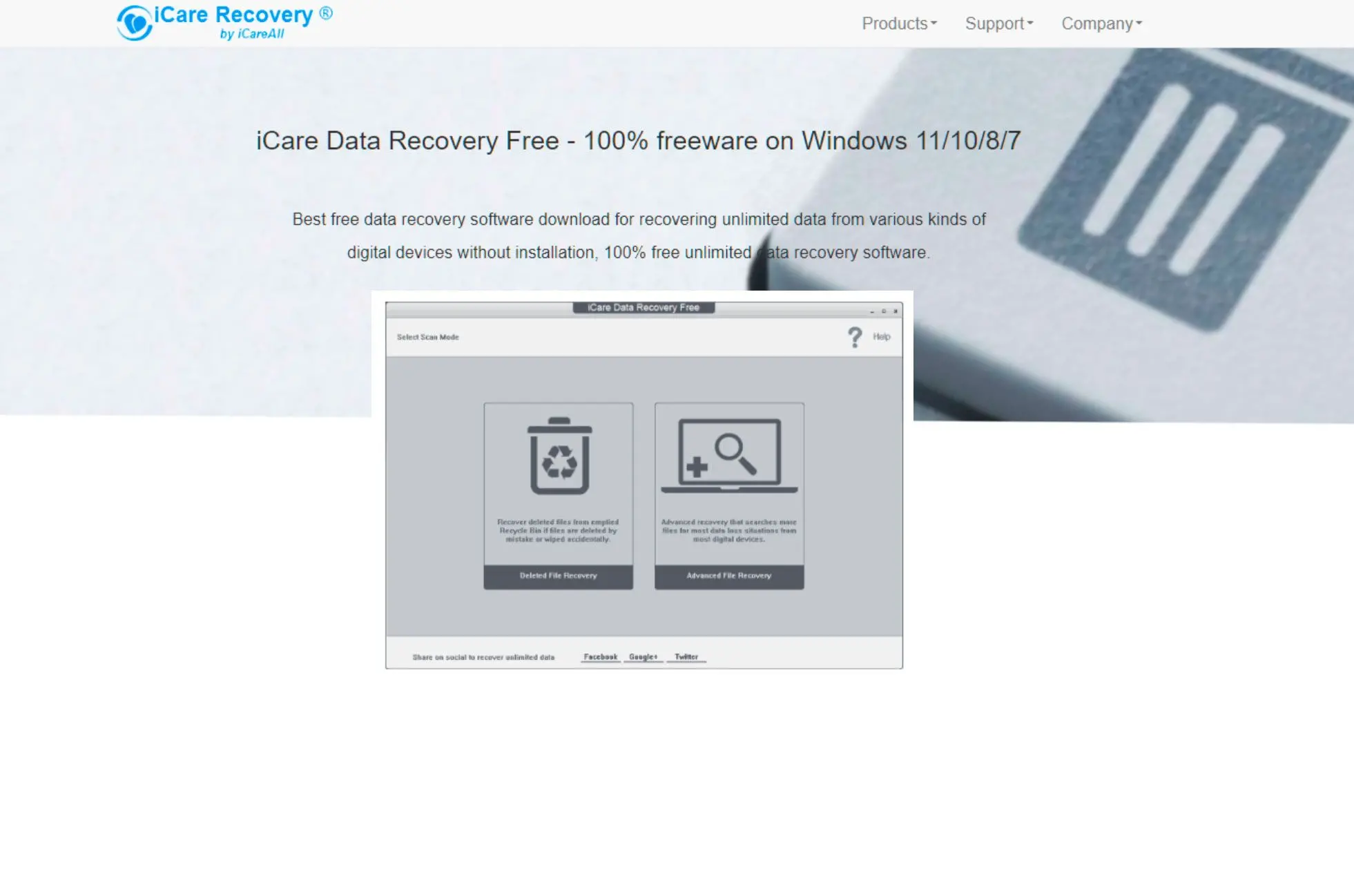 Icare flash file recovery using..