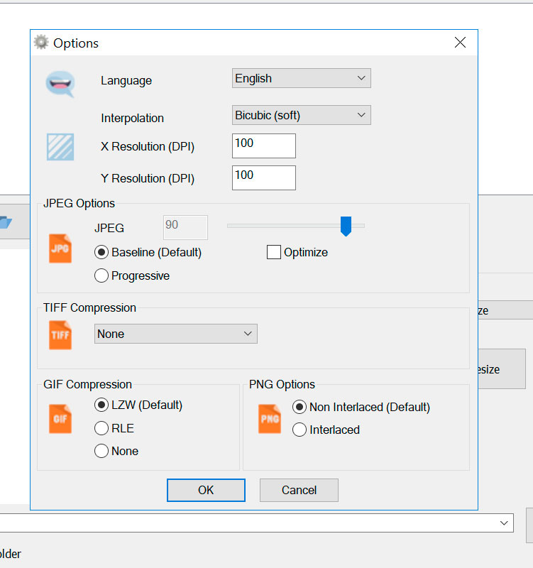 اجعل JPEG أصغر.
