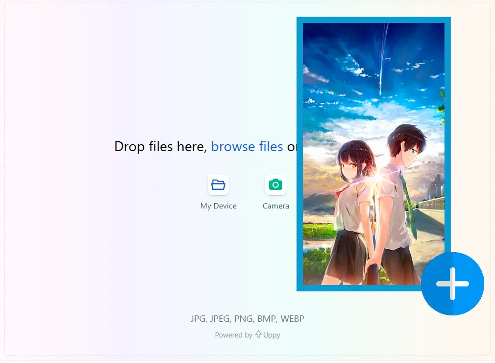 تحميل صورة شخصيتك.