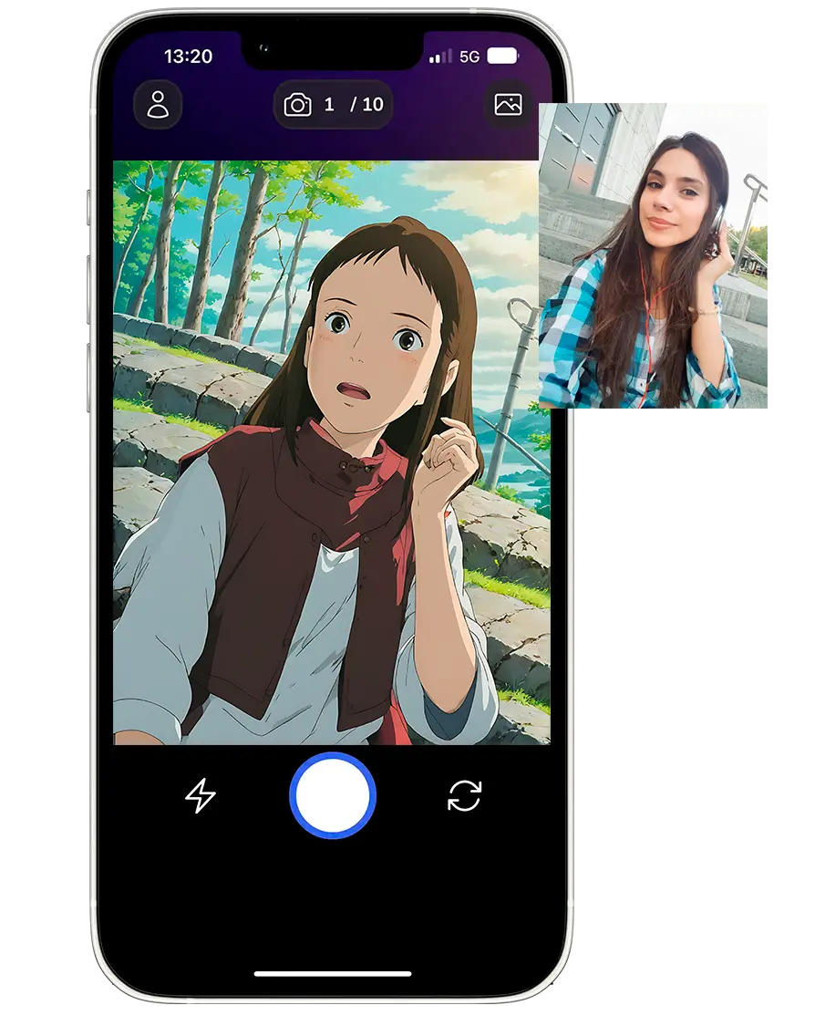 أنشئ صورًا رمزية مذهلة بنمط غيبلي.