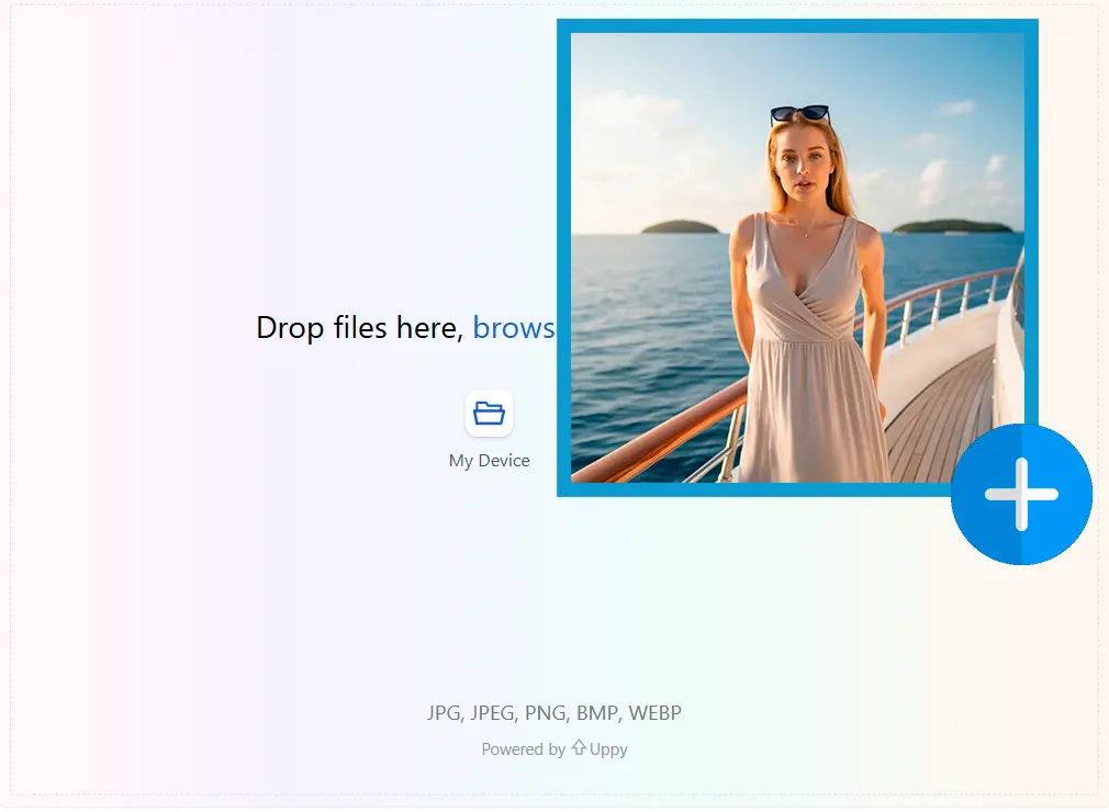 تحميل صورة مرجعية.