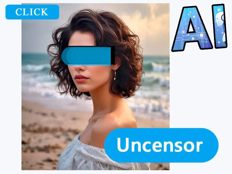 اضغط على زر Uncensor..