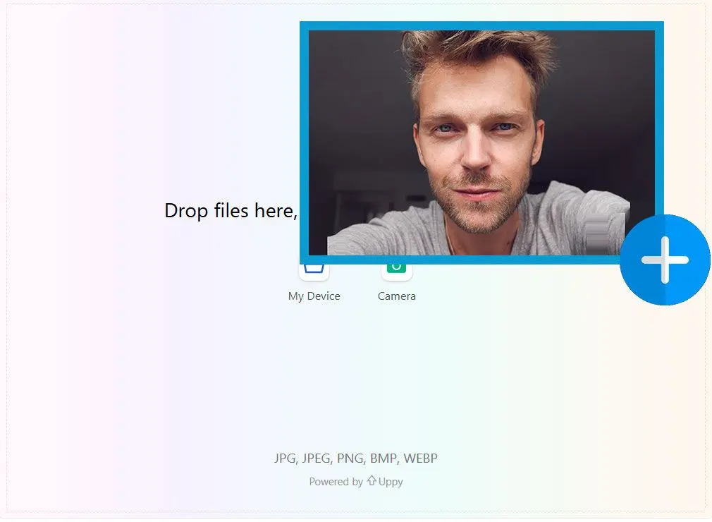 تحميل صورة النموذج.