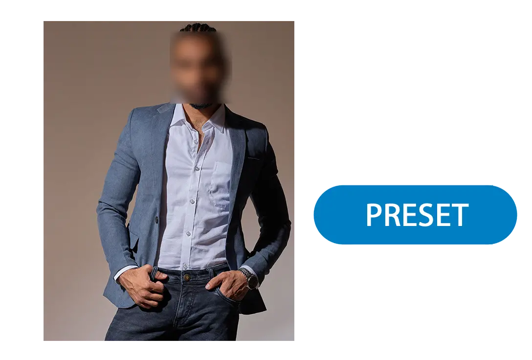 تحميل الملابس المستهدفة.