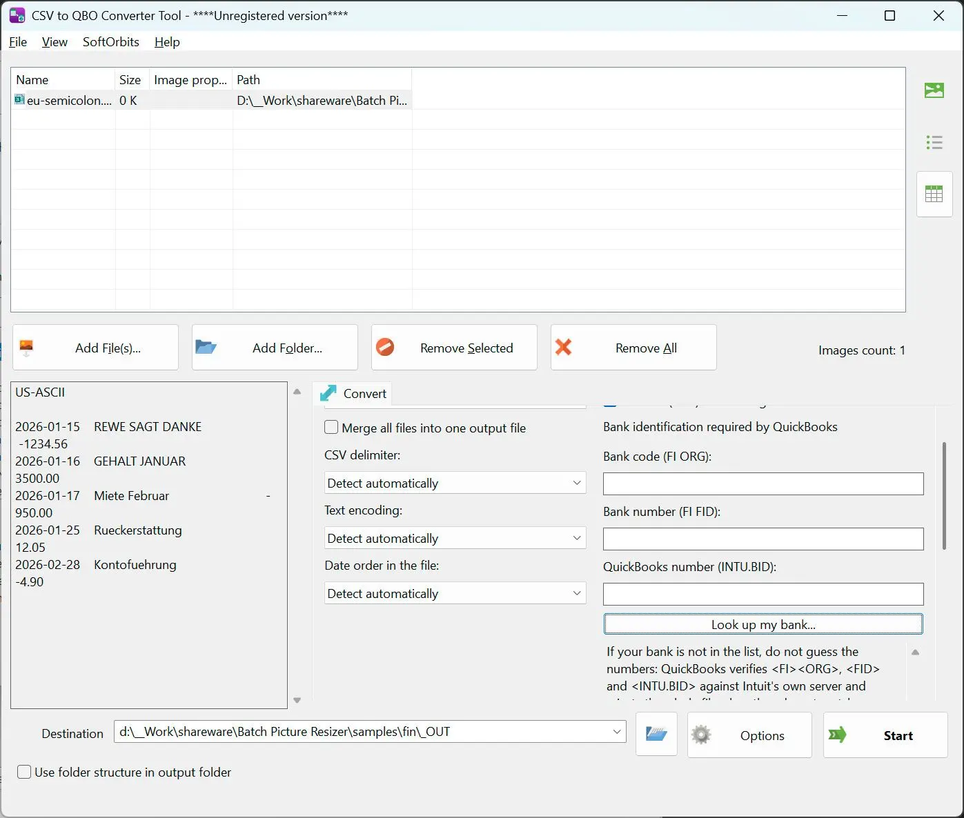 CSV to PDF Converter لقطة.