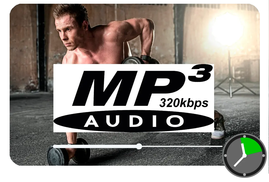 حدد MP3 كإخراج.