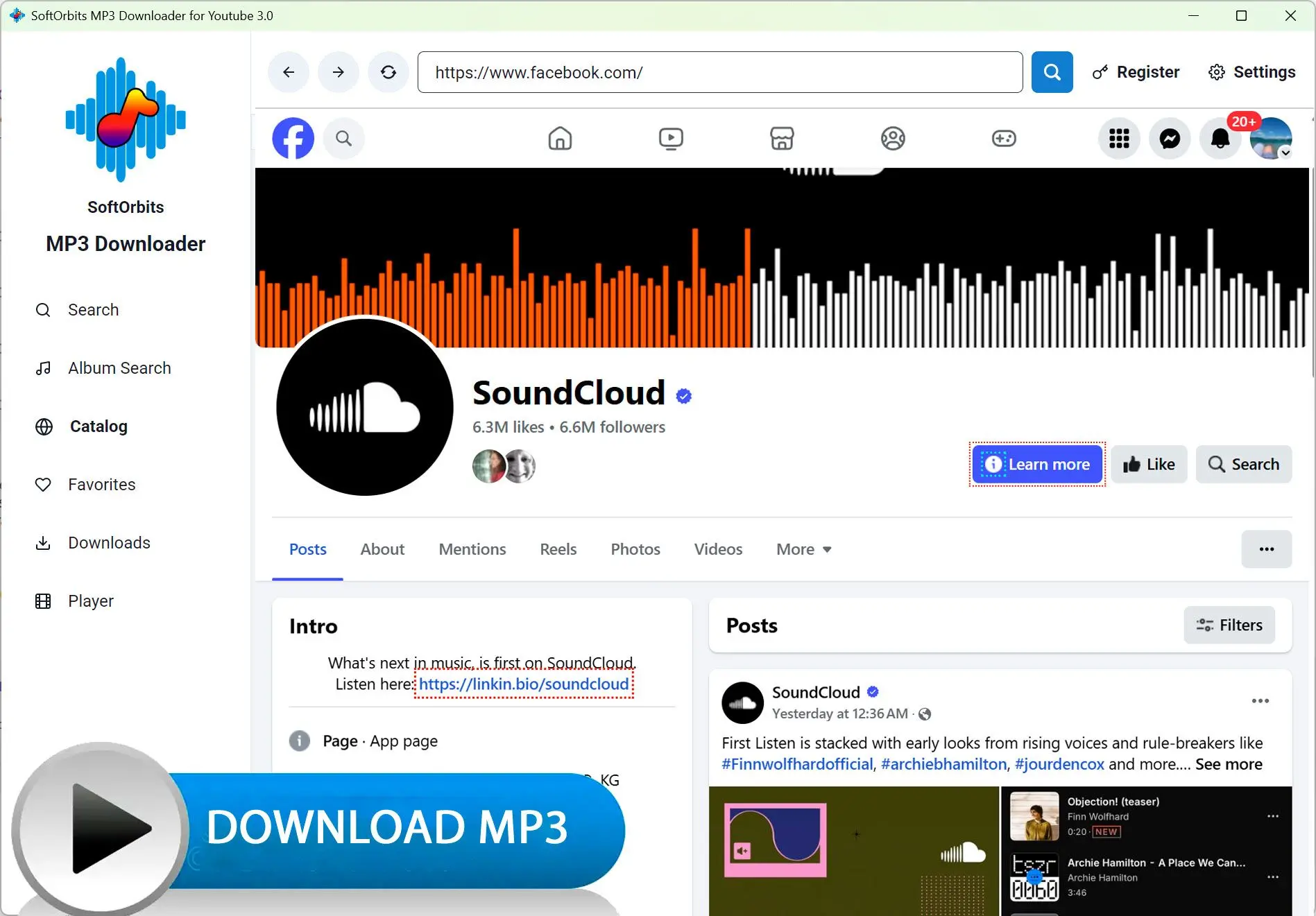 MP3 Downloader for Youtube: لقطة.