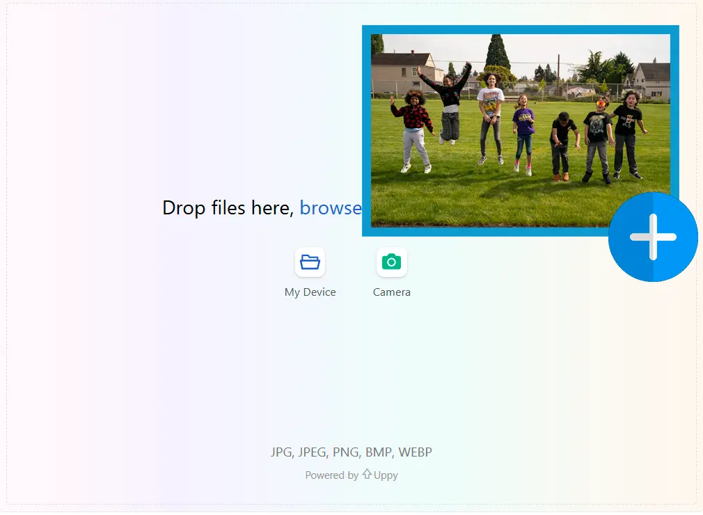 تحميل صورة مرجعية.