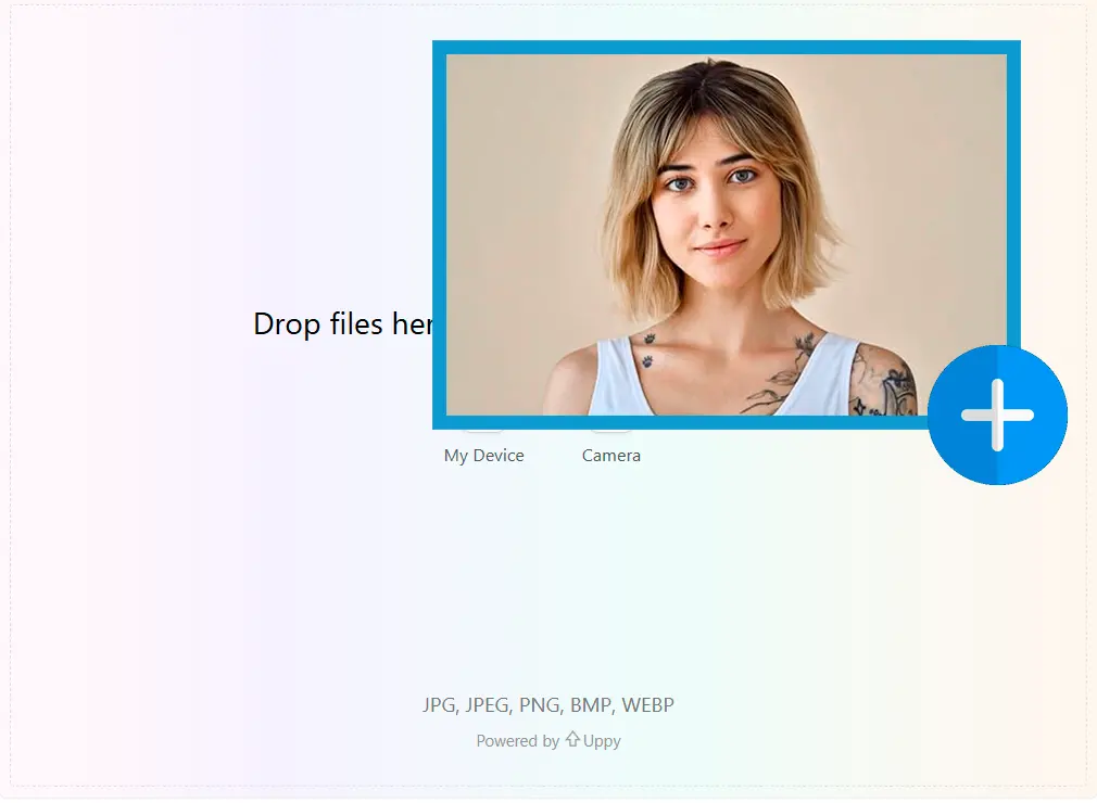 تحميل صورة الوجه.