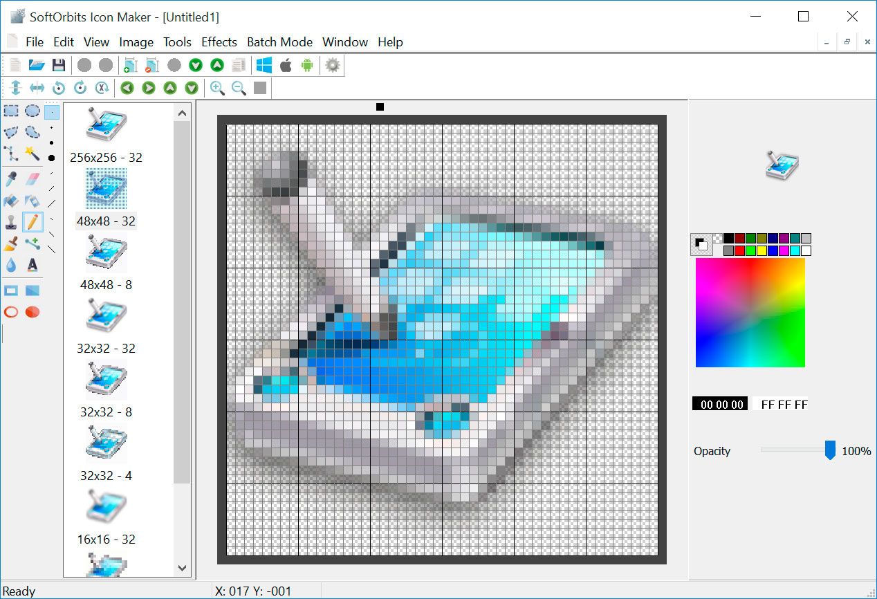 SoftOrbits Icon Maker لقطة.